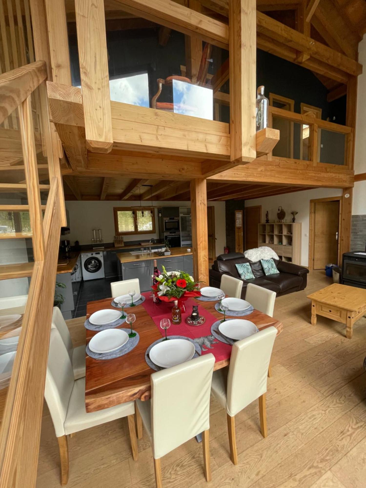 Chalet Le Lotus Blanc Les Deux Alpes Exterior foto