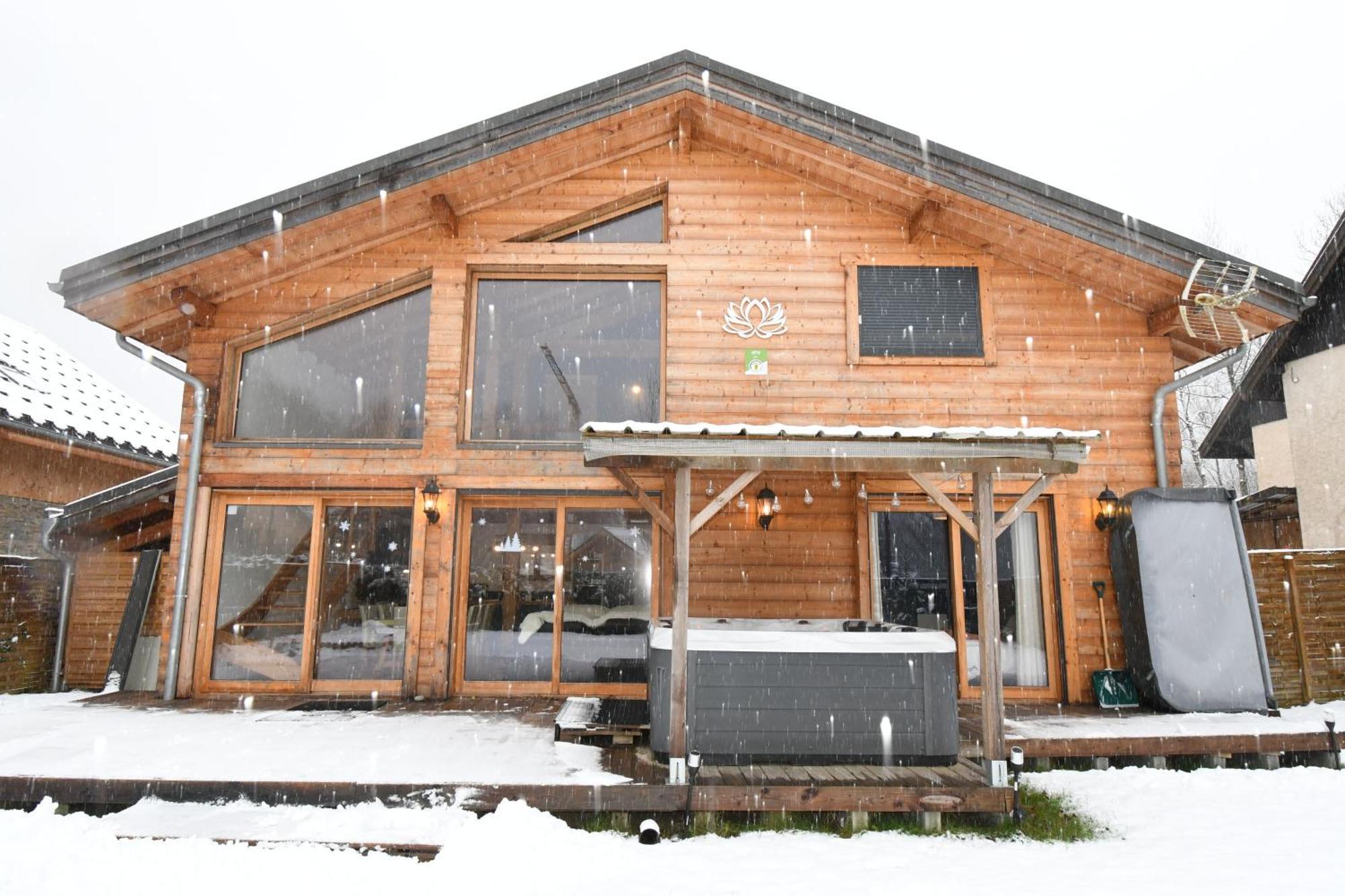 Chalet Le Lotus Blanc Les Deux Alpes Exterior foto